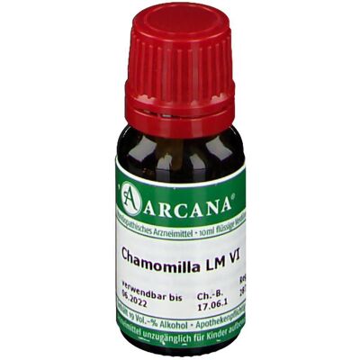 ARCANA Chamomilla LM 6 Dilution 10 ml ARCANA Chamomilla LM 6 Dilution 10 ml