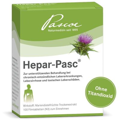 Pascoe Hepar Pasc Filmtabletten 100 St Pascoe Hepar Pasc Filmtabletten 100 St