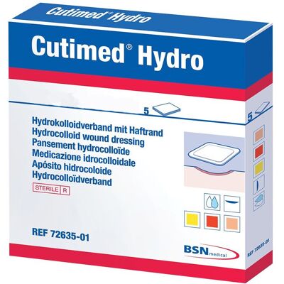 Cutimed Hydro L Hydrokolloidverb.dünn 10x10 cm 10 St Kompressen Cutimed Hydro L Hydrokolloidverb.dünn 10x10 cm 10 St Kompressen