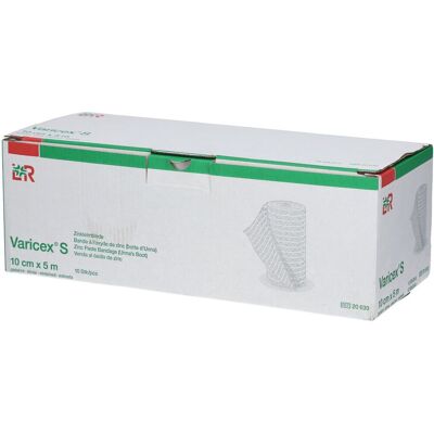 Lohmann & Rauscher Varicex S Zinkleimbinde 10 cmx5 m einz.verp. St Binden Lohmann & Rauscher Varicex S Zinkleimbinde 10 cmx5 m einz.verp. St Binden
