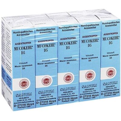 Mucokehl D 5 Augentropfen 10x5 ml Mucokehl D 5 Augentropfen 10x5 ml