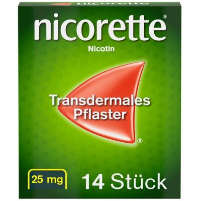 Nicorette TX Pflaster 25 mg 14 St transdermal Nicorette TX Pflaster 25 mg 14 St transdermal