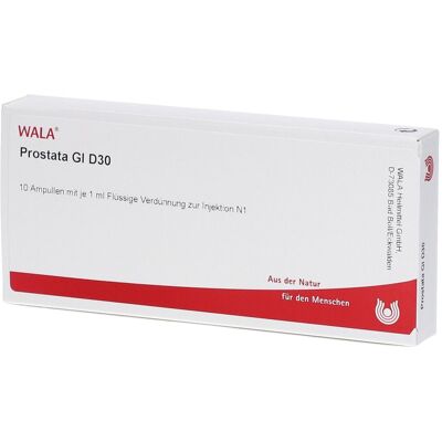 WALA Prostata GL D 30 Ampullen 10x1 ml WALA Prostata GL D 30 Ampullen 10x1 ml