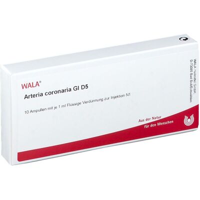 WALA Arteria Coronaria GL D 5 Ampullen 10x1 ml WALA Arteria Coronaria GL D 5 Ampullen 10x1 ml