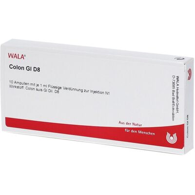 WALA Colon GL D 8 Ampullen 10x1 ml WALA Colon GL D 8 Ampullen 10x1 ml