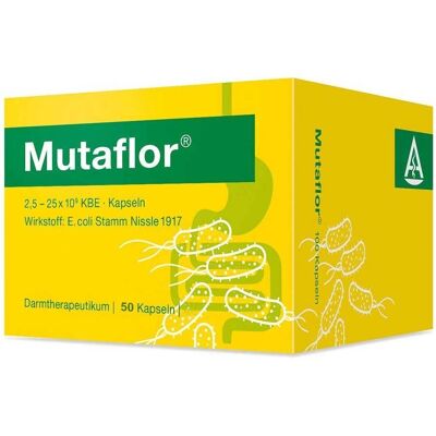 Mutaflor magensaftresistente Hartkapseln 50 St Magensaftresistente Mutaflor magensaftresistente Hartkapseln 50 St Magensaftresistente