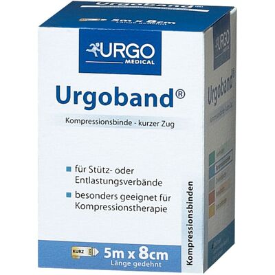 Urgoband Kurzzugbinde 8 cmx5 m 1 St Binden Urgoband Kurzzugbinde 8 cmx5 m 1 St Binden