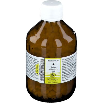 NESTMANN Biochemie Biochemie 4 Kalium chloratum D 6 Tabletten 1000 St NESTMANN Biochemie Biochemie 4 Kalium chloratum D 6 Tabletten 1000 St