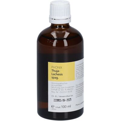 Phönix Thuja lachesis spag.Mischung 100 ml Mischung Phönix Thuja lachesis spag.Mischung 100 ml Mischung