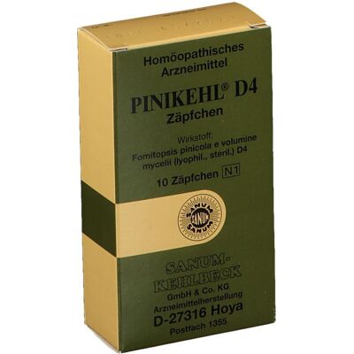 Pinikehl D 4 Zäpfchen 10 St Suppositorien Pinikehl D 4 Zäpfchen 10 St Suppositorien