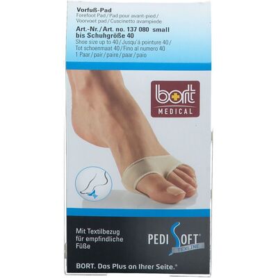 Bort PediSoft TexLine Vorfuß Pad small 2 St Bandage(s) Bort PediSoft TexLine Vorfuß Pad small 2 St Bandage(s)