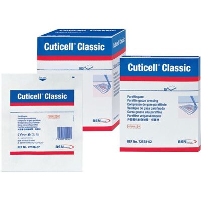 Cuticell Classic Wundgaze 5x5 cm 50 St Cuticell Classic Wundgaze 5x5 cm 50 St