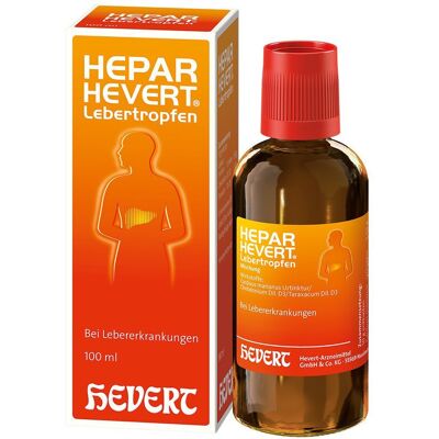 Hepar Hevert Lebertropfen 100 ml Tropfen Hepar Hevert Lebertropfen 100 ml Tropfen
