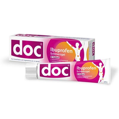 DOC Ibuprofen Schmerzgel 5% 100 g Gel DOC Ibuprofen Schmerzgel 5% 100 g Gel