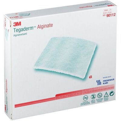 3M Tegaderm Alginate FK Kompressen 10x10 cm 90112 10 St 3M Tegaderm Alginate FK Kompressen 10x10 cm 90112 10 St