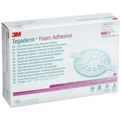 3M Tegaderm Foam Adhesive FK 10x11 cm oval 90611 10 St Verband 3M Tegaderm Foam Adhesive FK 10x11 cm oval 90611 10 St Verband