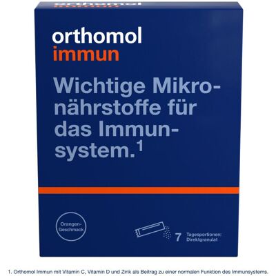 Orthomol Immun Direktgranulat Orange 7 St Granulat Orthomol Immun Direktgranulat Orange 7 St Granulat