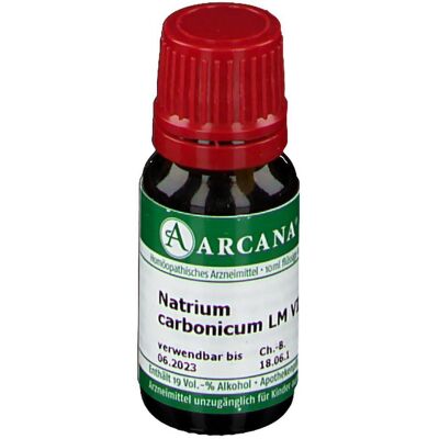 ARCANA Natrium Carbonicum LM 6 Dilution 10 ml ARCANA Natrium Carbonicum LM 6 Dilution 10 ml