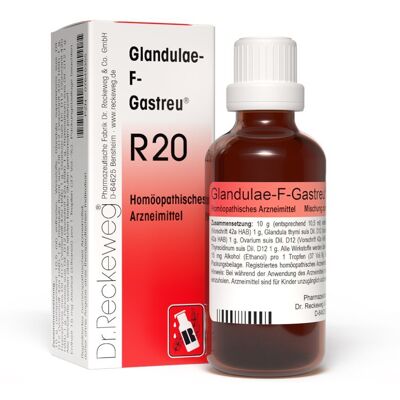 Dr. Reckeweg GLANDULAE-F-Gastreu R20 Mischung 50 ml Dr. Reckeweg GLANDULAE-F-Gastreu R20 Mischung 50 ml
