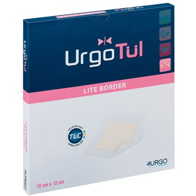 Urgotül Lite Border 10x12 cm Verband 10 St Urgotül Lite Border 10x12 cm Verband 10 St