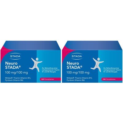 Neuro Stada Filmtabletten Doppelpack 2x100 St Neuro Stada Filmtabletten Doppelpack 2x100 St