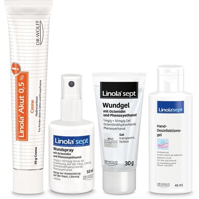 Linola Haus- und Reiseapotheke 1 St Set Linola Haus- und Reiseapotheke 1 St Set
