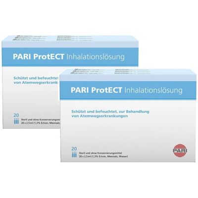 Pari ProtECT Inhalationslösung mit Ectoin Ampullen Doppelpack 2x60x2,5 ml Pari ProtECT Inhalationslösung mit Ectoin Ampullen Doppelpack 2x60x2,5 ml