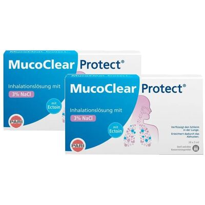 PARI Mucoclear Protect Inhalationslösung Doppelpack 2x60x5 ml PARI Mucoclear Protect Inhalationslösung Doppelpack 2x60x5 ml