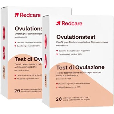 Redcare von Shop Apotheke Redcare Ovulationstest Doppelpack 2x20 St Test Redcare von Shop Apotheke Redcare Ovulationstest Doppelpack 2x20 St Test