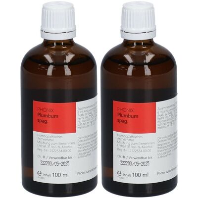 PHÖNIx Plumbum spag.Mischung 2x 2x100 ml Mischung PHÖNIx Plumbum spag.Mischung 2x 2x100 ml Mischung