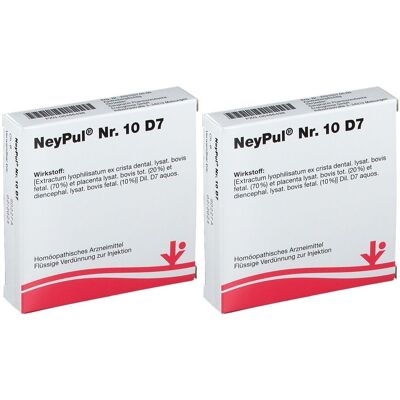 vitOrgan Neypul Nr.10 D 7 Ampullen 2x 2x5x2 ml vitOrgan Neypul Nr.10 D 7 Ampullen 2x 2x5x2 ml