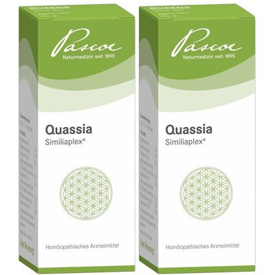 Pascoe Quassia SIMILIAPLEx Mischung 2x 2x100 ml Pascoe Quassia SIMILIAPLEx Mischung 2x 2x100 ml