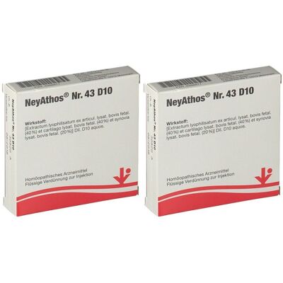 vitOrgan Neyathos Nr.43 D 10 Ampullen 2x 2x5x2 ml vitOrgan Neyathos Nr.43 D 10 Ampullen 2x 2x5x2 ml