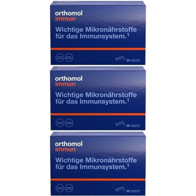 Orthomol Immun Direktgranulat Orange x3 3x30 St Granulat Orthomol Immun Direktgranulat Orange x3 3x30 St Granulat