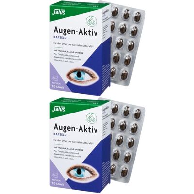 Augen Aktiv Kapseln Salus 2x 2x60 St Augen Aktiv Kapseln Salus 2x 2x60 St