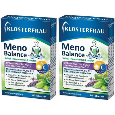Klosterfrau Meno-Balance Tabletten 2x 2x60 St Klosterfrau Meno-Balance Tabletten 2x 2x60 St