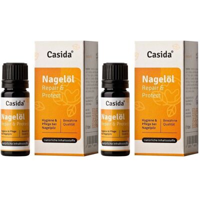 Casida Nagelöl Repair & Protect 2x 2x10 ml Öl Casida Nagelöl Repair & Protect 2x 2x10 ml Öl