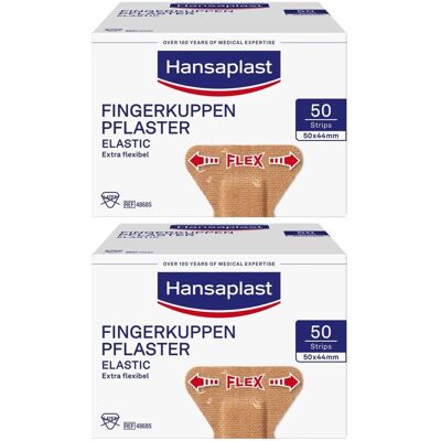 Hansaplast Elastic Fingerkuppenpflaster 2x 2x50 St Pflaster Hansaplast Elastic Fingerkuppenpflaster 2x 2x50 St Pflaster
