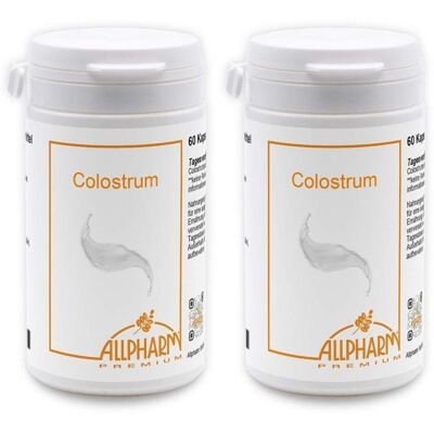 ALLPHARM Colostrum Kapseln 2x 2x60 St ALLPHARM Colostrum Kapseln 2x 2x60 St