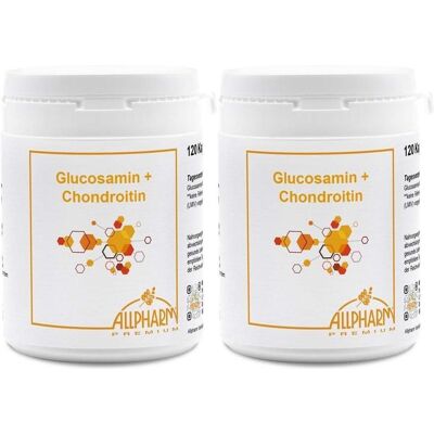 ALLPHARM Glucosamin+Chondroitin Kapseln 2x 2x120 St ALLPHARM Glucosamin+Chondroitin Kapseln 2x 2x120 St