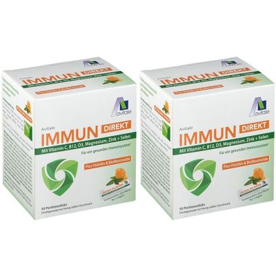 Avitale Immun Direkt Sticks 2x 2x50x2,2 g Granulat Avitale Immun Direkt Sticks 2x 2x50x2,2 g Granulat