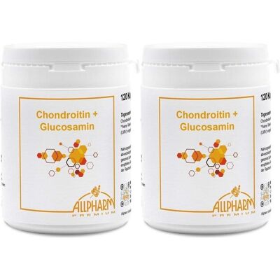 ALLPHARM Chondroitin Glucosamin Kapseln 2x 2x120 St ALLPHARM Chondroitin Glucosamin Kapseln 2x 2x120 St