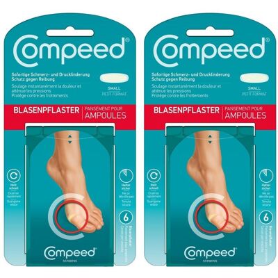 Compeed Blasenpfl Small x2 2x6 St Pflaster Compeed Blasenpfl Small x2 2x6 St Pflaster