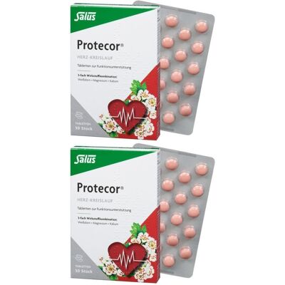 Protecor Herz-Kreislauf Tabl.z.Funktionsunt.Salus 2x 2x50 St Überzogene Tabletten Protecor Herz-Kreislauf Tabl.z.Funktionsunt.Salus 2x 2x50 St Überzogene Tabletten