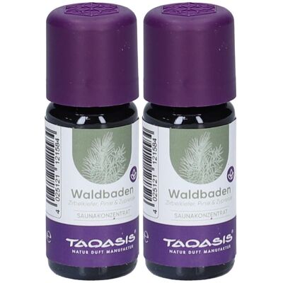 TAOASIS Sauna Konzentrat Waldbaden 2x 2x10 ml Öl TAOASIS Sauna Konzentrat Waldbaden 2x 2x10 ml Öl