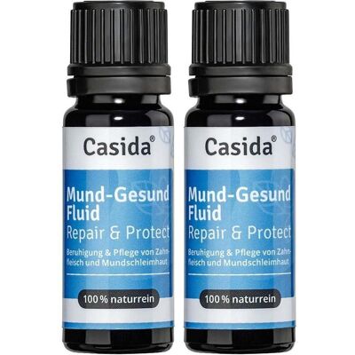 Casida Mund-Gesund Fluid Repair & Protect 2x 2x10 ml Öl Casida Mund-Gesund Fluid Repair & Protect 2x 2x10 ml Öl