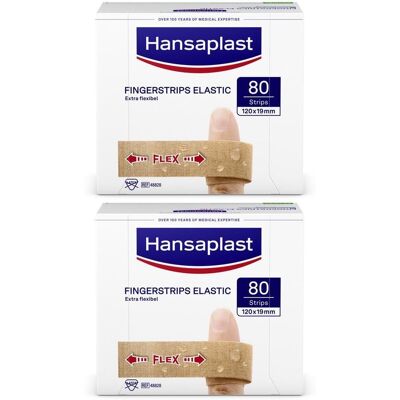 Hansaplast Elastic Finger Pflasterstrips 2x 2x80 St Pflaster Hansaplast Elastic Finger Pflasterstrips 2x 2x80 St Pflaster