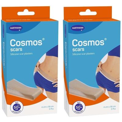 Hartmann Cosmos Scars Narbenpflaster 5x7,2 cm 2x 2x5 St Pflaster Hartmann Cosmos Scars Narbenpflaster 5x7,2 cm 2x 2x5 St Pflaster
