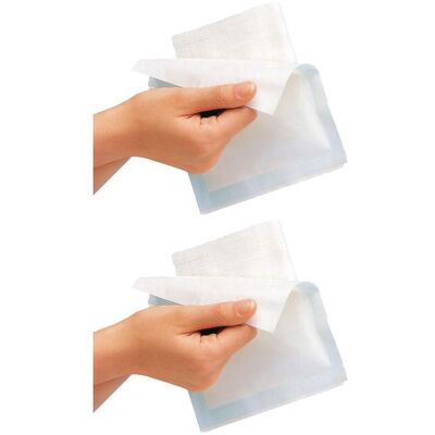 Gazin Mullkomp.7,5x7,5 cm unsteril 12fach RK 2x 2x100 St Kompressen Gazin Mullkomp.7,5x7,5 cm unsteril 12fach RK 2x 2x100 St Kompressen