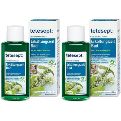 Tetesept Erkältungszeit Bad 2x 2x125 ml Tetesept Erkältungszeit Bad 2x 2x125 ml
